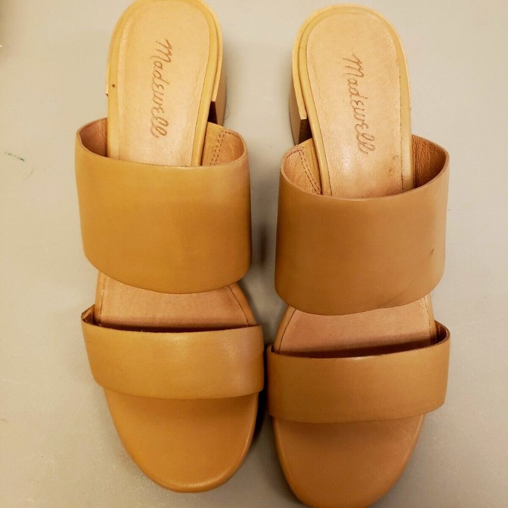 Madewell Tan Leather Sandals